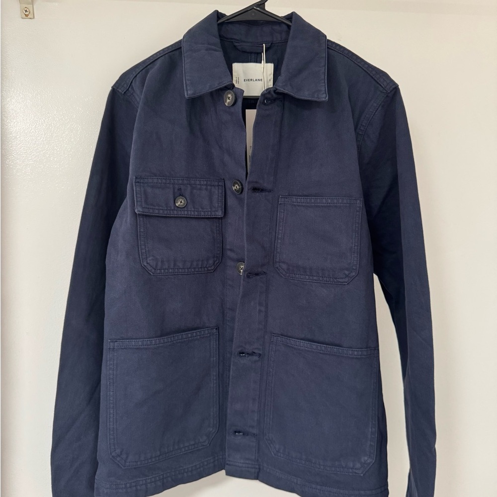 *NEW* Men's Navy Jacket, The Denim Utility Jacket